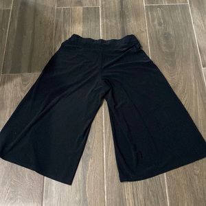 Black capris from black house white market